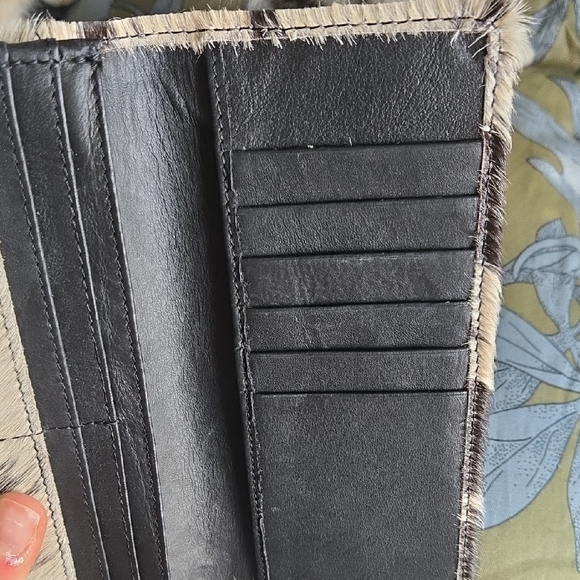 Myra Bag Cowhide Print Wallet - Picture 5 of 5